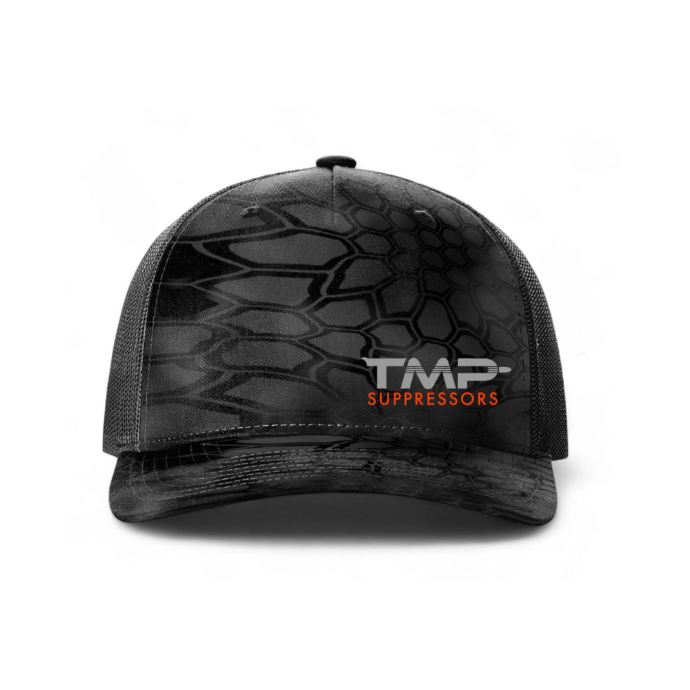 TMP Logo Hat Kryptek Black