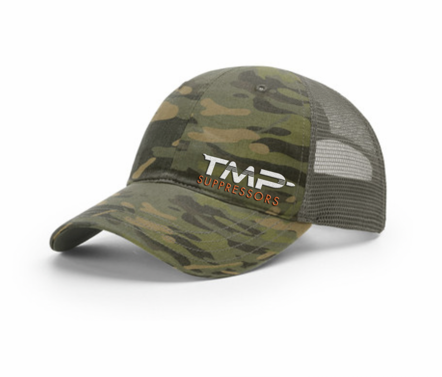 TMP Logo Hat Green Multi-cam