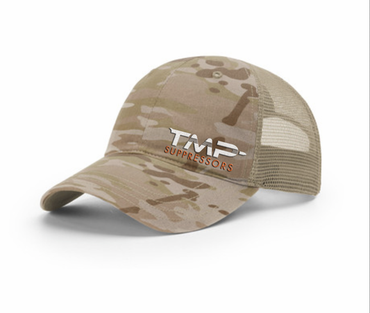 TMP Logo Hat Tan Multi-cam
